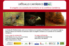 Seminario sobre el urogallo y la custodia del territorio en la cordillera Cantábrica