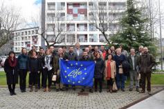 Participantes en la reunión del comité científico del LIFE+ Urogallo cantábrico celebrada en León