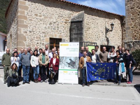 Miembros del Comité Científico en Potes (Cantabria)